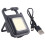 2X Camping Keychain Light Multi-Function Work Light Magnetic Work Light Red and  Flashing  Flashlight Outdoor 3