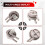SP0011386 Coffee Machine Flow Meter for  Coffee Maker Parts Replacement 7
