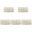 Perles Simples En ABS Pour Artisanat DIY Blancs 1