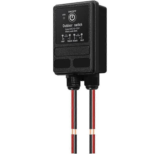 Ασύρματος διακόπτης ρελέ 12V, διακόπτης τηλεχειρισμού, ρελέ DC12V/24V/48V/72V 30A με_M 1