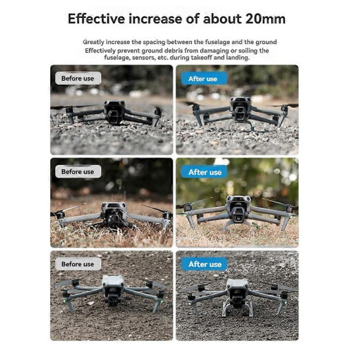 Πτυσσόμενο σύστημα προσγείωσης drone με ύψος ποδιών, αναδιπλούμενο και υπε_M 2