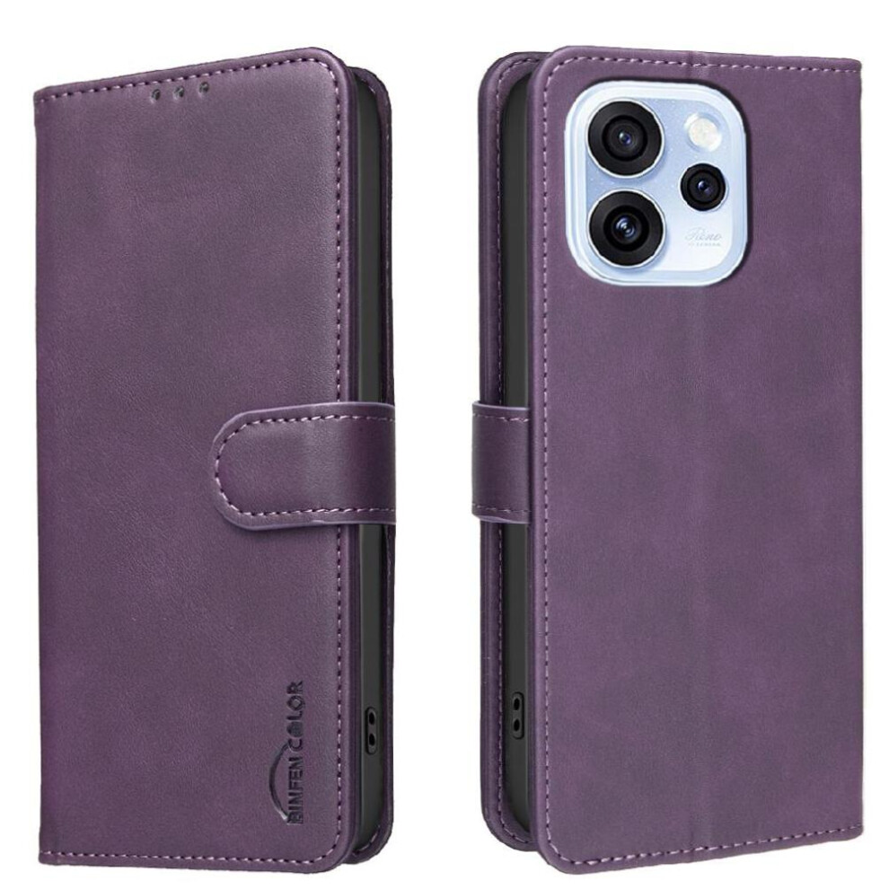 () Phone Case For Oppo Reno 15F Convenient Kickstand Rfid Blocking Protection Drop Protection All Round Shockproof 764563353743