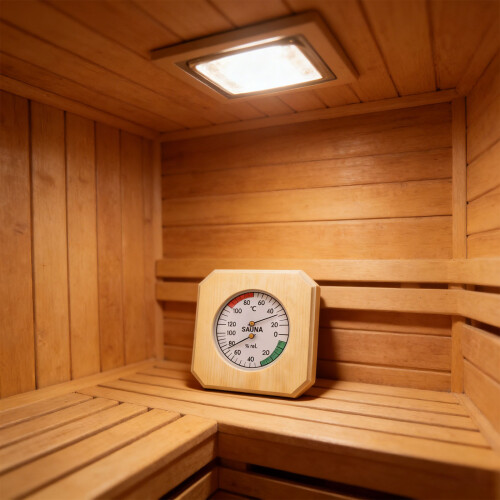 Moisture Resistant Sauna Thermometers 142mm Designs for Long 1