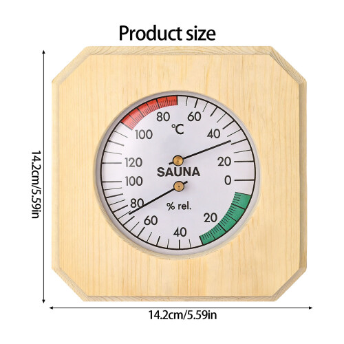 Moisture Resistant Sauna Thermometers 142mm Designs for Long 2