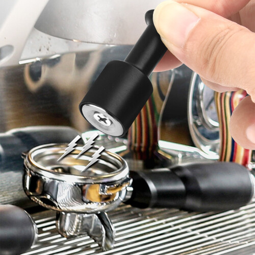 Adjustable Coffee Puck Screen Tool for Espresso Brewing-Silver 2