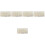 Perles Simples En ABS Pour Artisanat DIY Blancs 3