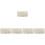 Perles Simples En ABS Pour Artisanat DIY Blancs 4