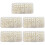 Perles Simples En ABS Pour Artisanat DIY Blancs 5