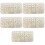 Perles Simples En ABS Pour Artisanat DIY Blancs 6