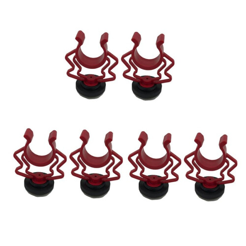 6 Stuks Universele Microfoon Golvend Shock Mount Adapter Plastic Microfoon Bracket Mount Vervanging voor  By-Mm1