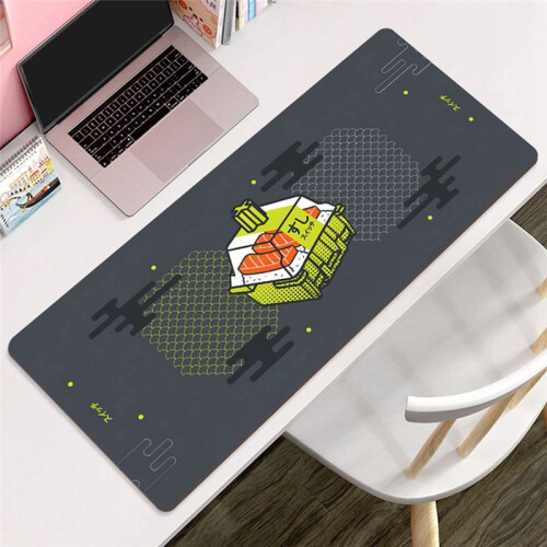 Mouse Pad Office Computer Desk Protector Mat Keyboard Non-Slip Mat Extended Mouse Pad Desk Accessories A 1