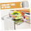 Stainless Steel Foldable over Door Organizer - Large Capacity Kitchen and Bathroom Storage Rack 3