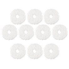 10pcs Vacuum Cleaner Soft Microfiber Mop Cloth Kit for for Ultra Robot Vacuum Cleaner Accessories