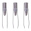 3X Stainless Luce A Led per Ciglia in Acciaio 1