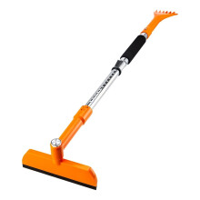 49.2in Snow Brush & Ice Scraper for Car Windshield,Extendable Snow Brush with Pivoting Brush for Car Auto Truck SUV