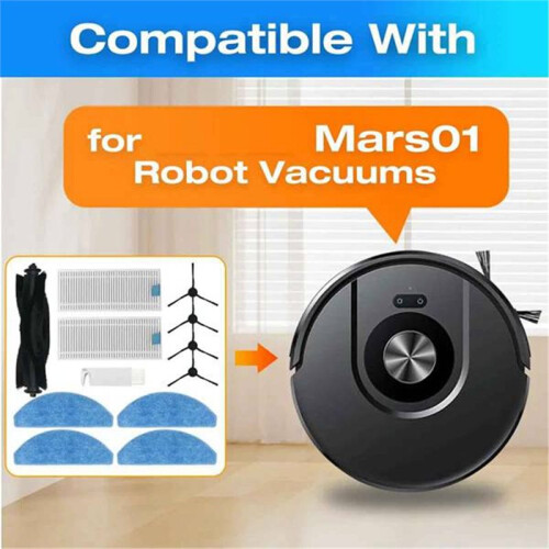 Replacement Parts for Laresar Mars01 Robot Vacuum Cleaner Replacement Accessories 1
