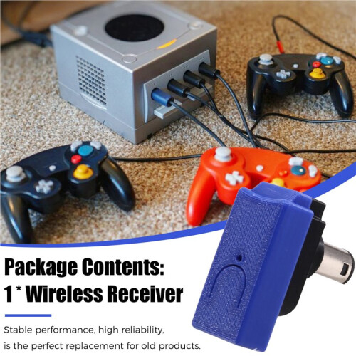 Game Controller Connectore WavePhoenix Wireless Receiver for WaveBird Controller for NGC Will (RVL-001) Console 2