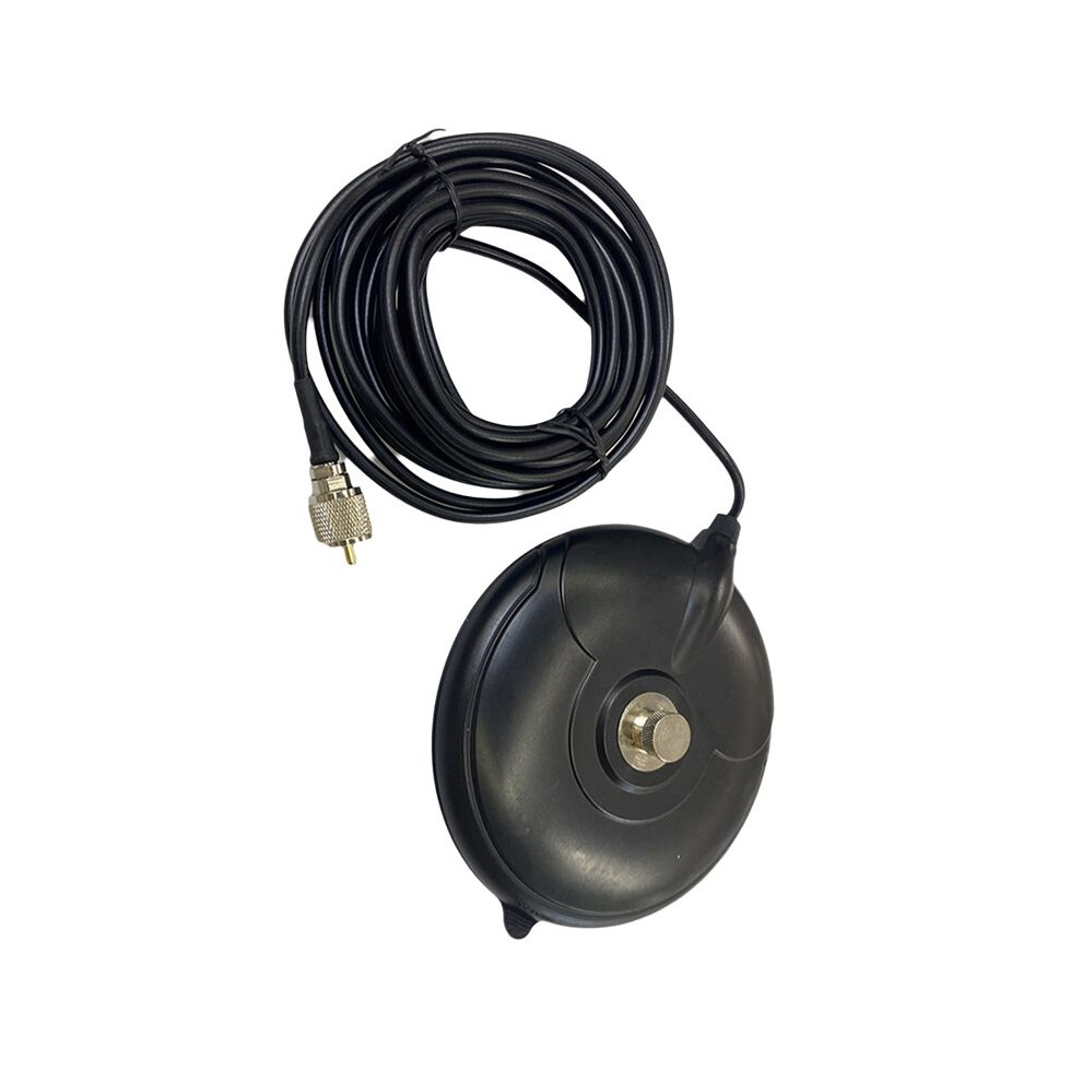 K702m Heavy Duty Magnet Car Antenna Mount Suction Cup Sucker Vacuum Magnet Thin Large Suction Cup Black 6032122615330