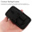 Outdoor Flashlight Cover Durable Nylon Flashlight Set Pu360 Degree Rotatable Clip Belt Carrying Case Adjustable Size Flashlight Set 8