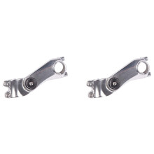 2X Bike Stem Adjustable Bicycle Handlebar Riser Extender 25.4mm for Road Bike Mountain Bike MTB BMX