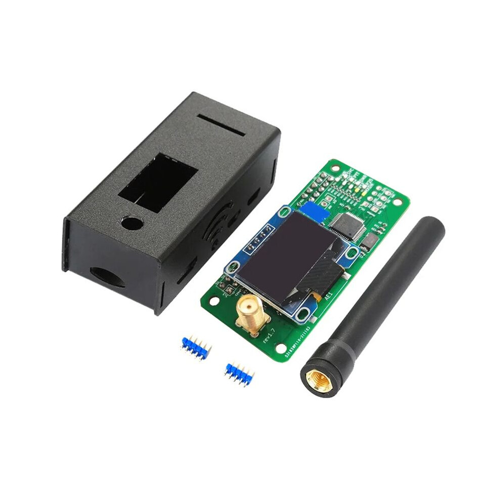 Version 1.7 Mmdvm Simplex Hotspot Uhf Vhf Antenna +Oled+Case Support P25 Dmr Ysf For Raspberry Pi Hotspot 6032646179776