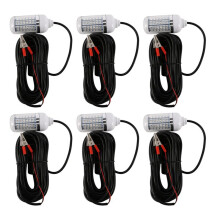 6X Luce Da Pesca Subacquea Da Pesca Subacquea Da 12V A LED Verde Sommergibile