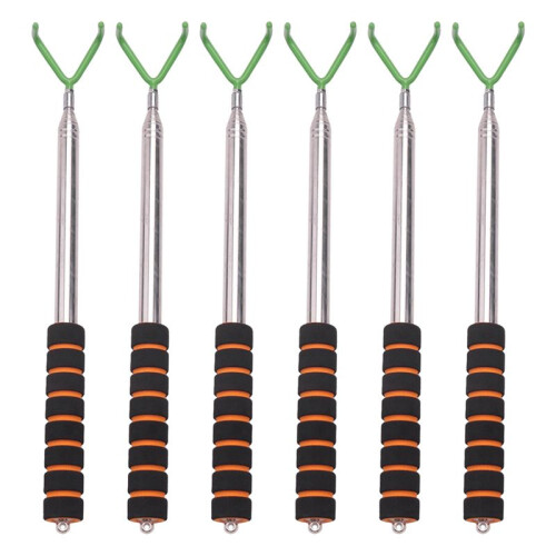 6X Disc  Retriever Telescoping Disc  Grabber Durable Stainless Steel Disc  Retrieving Device Retrieve Discs