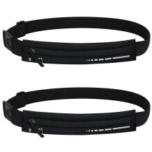 2X Running Belt for Women Men Running Waist Pack Phone Holder Runners Pouch Gear for 12 11 Pro Max XS XR 8 7