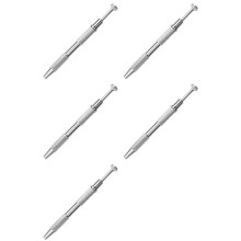 5X 4-Backen-Aufnahmewerkzeug, 4-Backen-Greifer für IC-Chip, Elektronisches Bauteil, Nagelschraube, Klemmhandwerkzeug, Silber