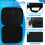 For  Case Accessory Anti-Shock Storage Bag Action Camera Portable Accessories Storage Bag Medium 3