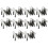 100 Anti-Slip Zipper Puller, Zipper, Zipper Extension Trailer, Practical and Robust for Back Pack, Jacket, Etc.- Black 1