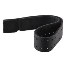 10Pcs Adjustable and Breathable Replacement Armband Soft Strap Band for Heart Rate Monitor -Wahoo (Black)