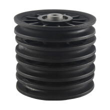 4 Stuks Universele 105Mm Diameter Slijtvast Lager Katrol Wiel Kabel Gym Fitnessapparatuur Onderdeel