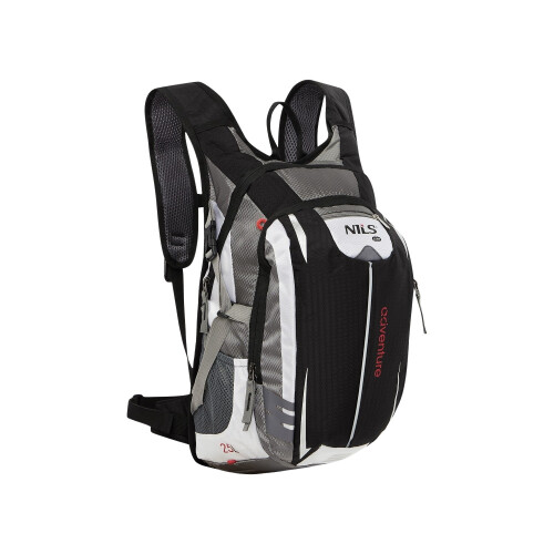 Abenteuerrucksack, 25 l, Schwarz