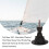 Sail Base 360 Adjustable Windsurf Mast Base Heavy Duty Windsurfing Base Sail Stand  for Board Sailboard Accessory 3