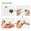 12 Sets 12 MM Billard Pool Queue Spitzen Messing Schrauben Ersatz Spitzen mit Pool Queue Ferrule für Snooker Pool Queues 5