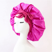 Cappello da Donna per la Notte, Cuffia da Doccia, Cuffia per Capelli Alta Elastica, Copricapo, Cura Dei Capelli, Cuffia da Notte, Argento