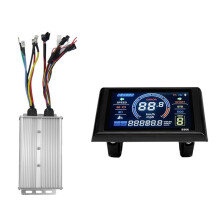 S966 Compteur D'Affichage LCD pour VéLo éLectrique + 48 V-72 V/60 une 18 Tubes ContrôLeur à Onde SinusoïDale E Scooter Panneau LCD pour VéLo