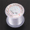 3X 0.2mm Diameter Clear Nylon Fish Fishing  Spool Beading String 2