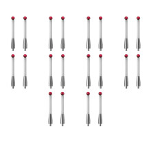 20Pcs CMM Probe Stylus 6mm Tip CMM Contact Probes Ceramic Shafts Probe Testing Accessories for Renishaw A-5000-3709
