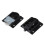 Plastica 25 mm Dia Armadio Roller Door Nero 1