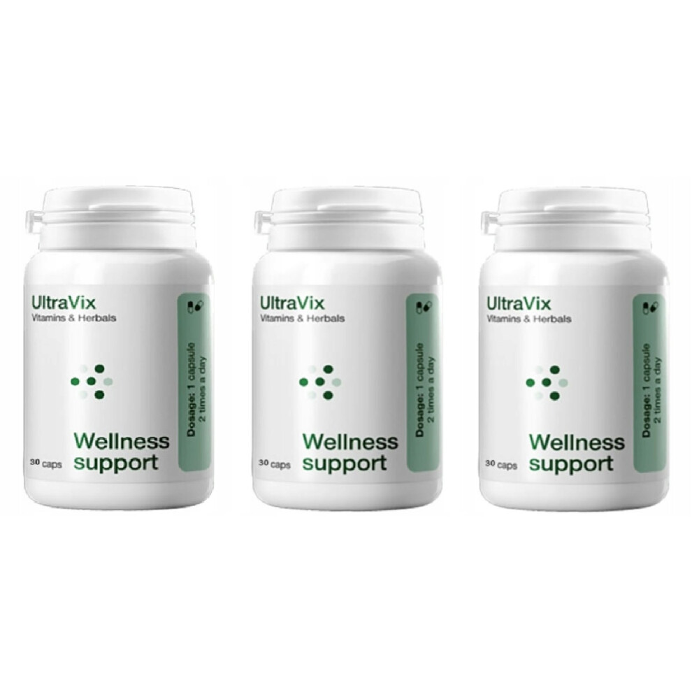 3x Ultravix - Advanced Health and Vitality Formula (30 Capsules)