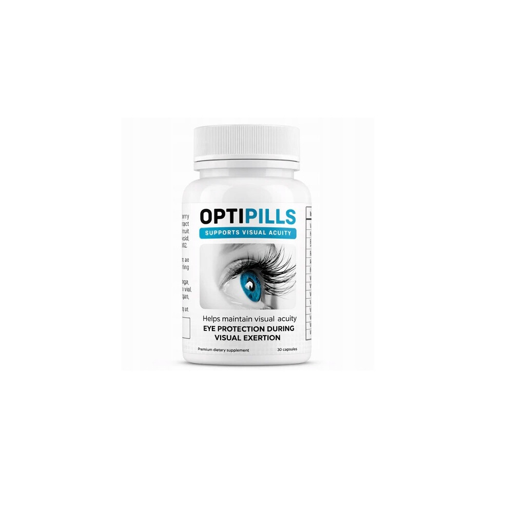 OptiPills vision and eye support dietary supplement (30 capsules)