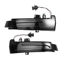 Rétroviseur Extérieur Dynamique à LED avec Clignotant Intégré pour - Classe C W204 (2007-2014)