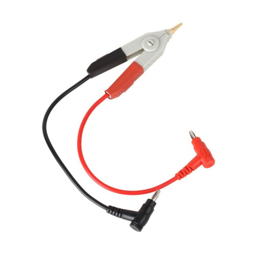 2X  SMD High-Precision Chip Capacitor Test Clip Alligator Clip Test Fixture Component Test Clip Electrical Tool 2