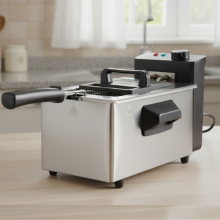 Daewoo 3L Stainless Steel Deep Fat Fryer