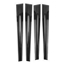 For Hilux 2015-2021 Car Inner Door Panel Cover Trim Car Styling Carbon Fiber