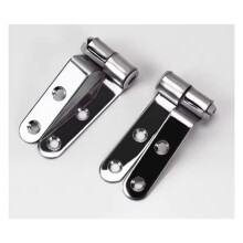 6X Toilet Hinges Universal Top Fix Hinge Stainless Steel Replacement Toilet Parts