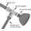 3-way Shower Diverter, G1/2" T-Adapter Valve 3