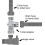 3-way Shower Diverter, G1/2" T-Adapter Valve 4